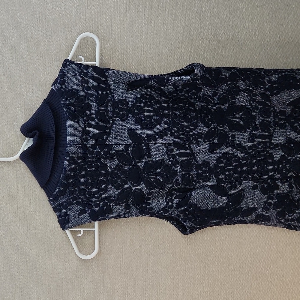 Maeve Ryder Jacquard Turtleneck Dress Size 4 - Picture 7 of 16